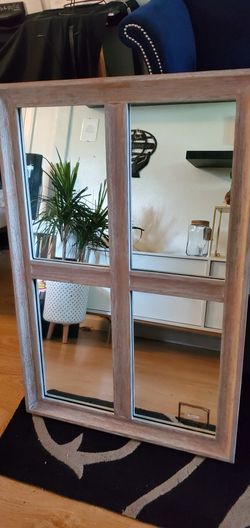 Mirror With Wood