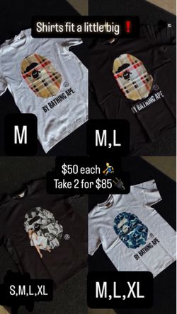 Bape shirts