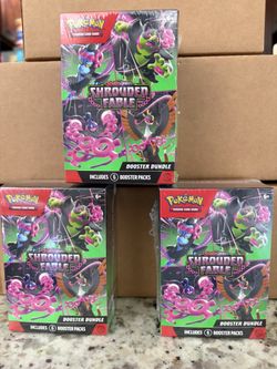 Pokemon Shrouded Fable Booster Bundle