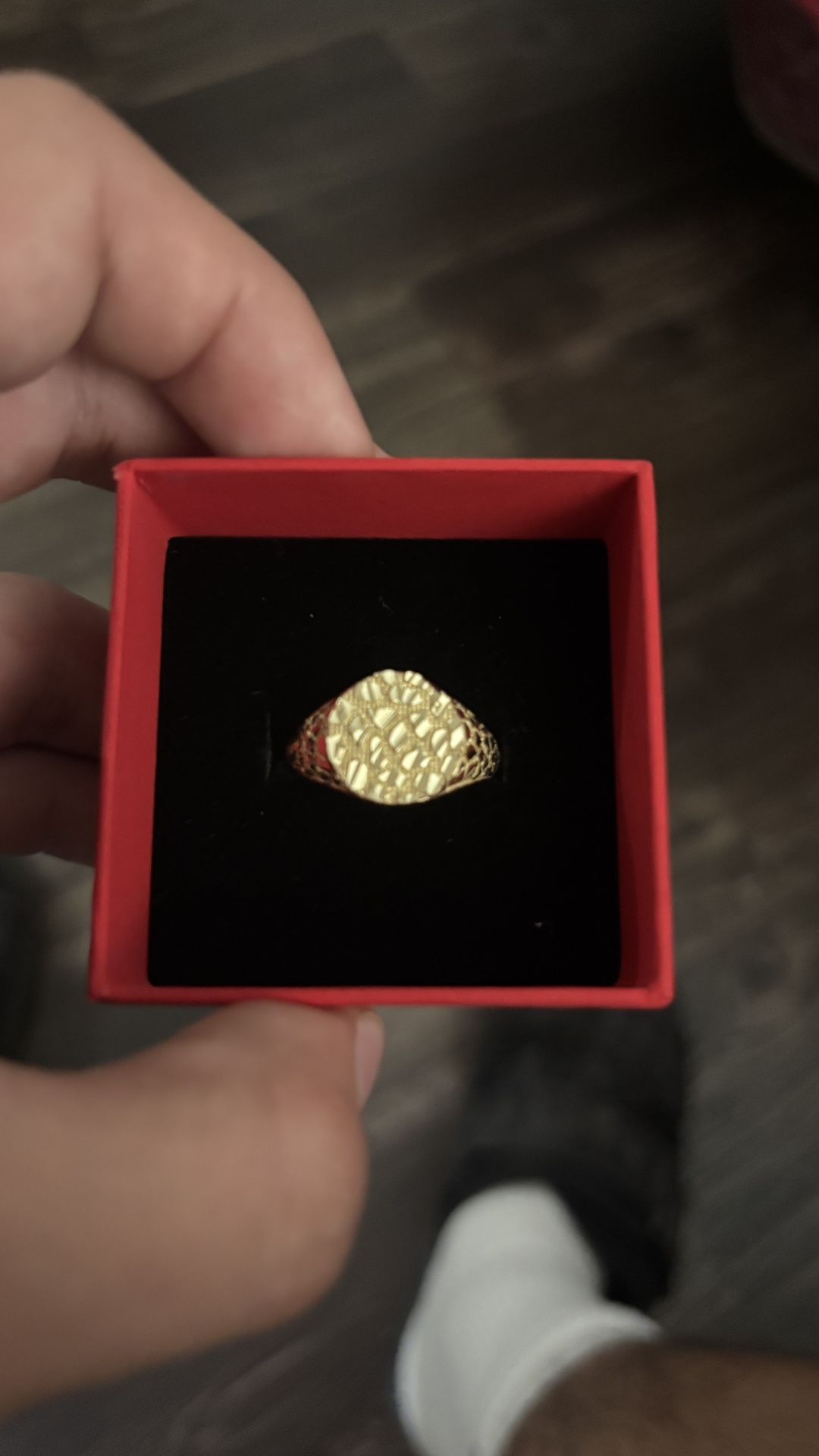 Golden Nugget Ring