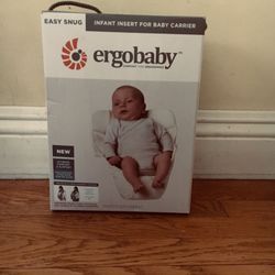 Ergobaby (INFANT INSERT FOR BABY CARRIER) And And Ergobaby Carrier 