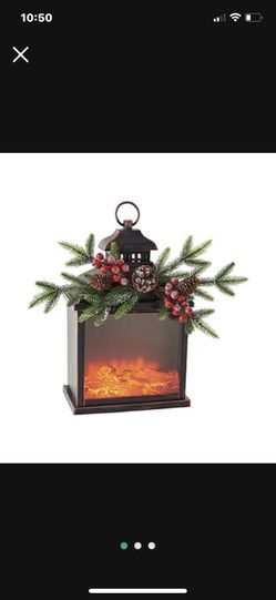 Rogers Garden Fire Light Lantern