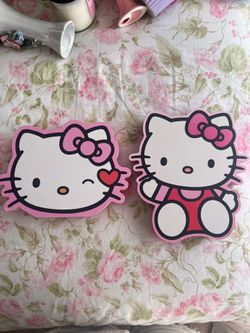 Hello Kitty Signs Decor