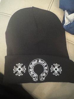 black beanie