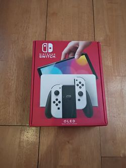 Nintendo switch oled (with box) with 128 gb sd card and Samsung monitor (price negotiable)