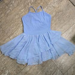 GIRLS SZ 16 CHIFFON DANCE LEOTARD 