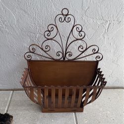 Magazine Rack Planter - Southern living