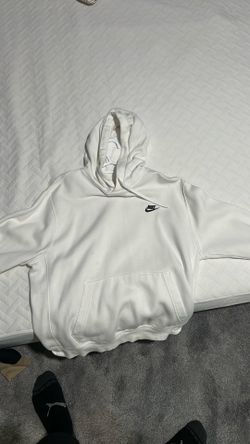 White Nike Hoodie/ Large
