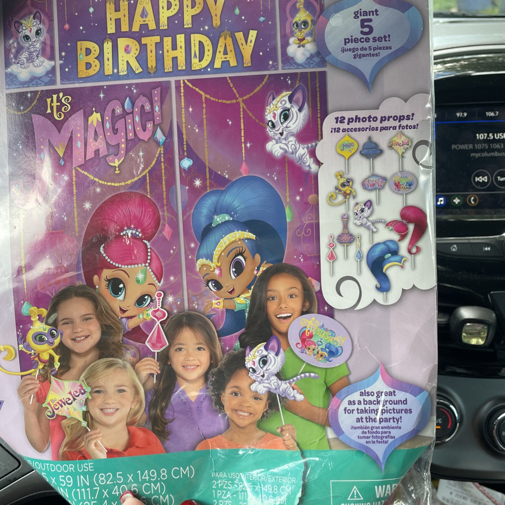 Shimmer & Shine Party supplies