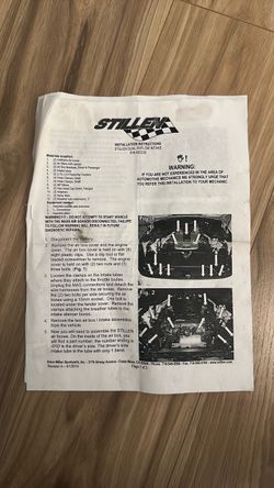 Stillen Dual High Flow Intake( price negotiable)