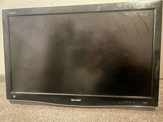 Black Sharp (Aquos) Television