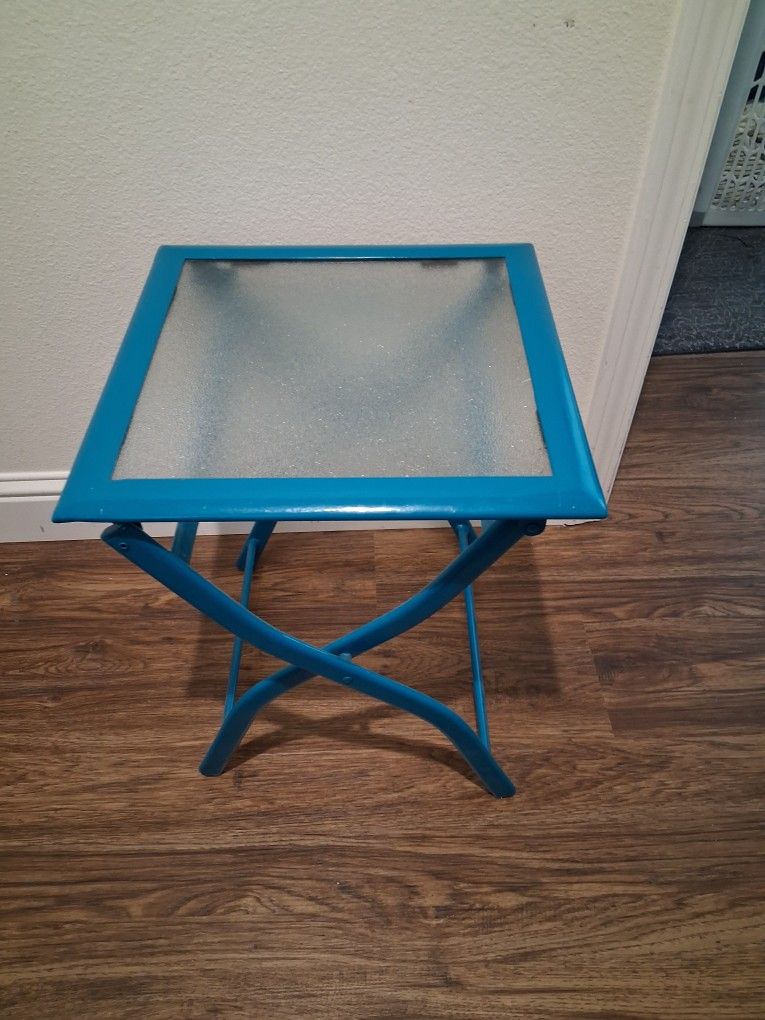 Glass Top End/side Table