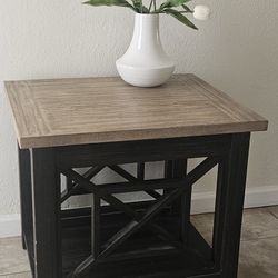 Brown  Wooden Coffee Side Table