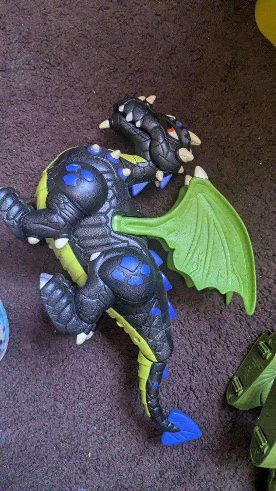 Mattel Imaginext Dragon with Lights and Sound 2005