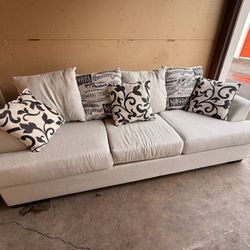 Modern 8’ Couch- Good Condition