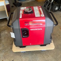 Honda Generator -EU3000is