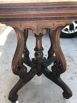 Antique marble top table Reduced *