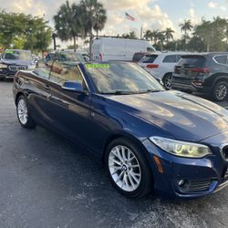 2015 Bmw 228  Convertible $995 Down 