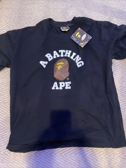 Bape tee shirt size large 100% authentic 