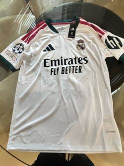 Real Madrid Adidas Home Jersey with Tags M