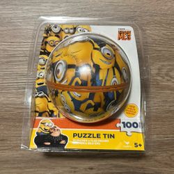 DESPICABLE ME 3 100 PC PUZZLE WITH TIN SEALED