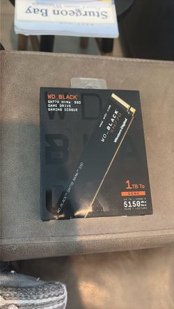 1TB Western Digital WD_BLACK SN770 NVMe Internal Gaming SSD.