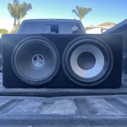 2 12 Subwoofers