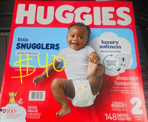 Huggies size 2 $40 148 count