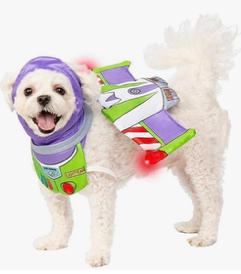 NEW -dog costume lights up