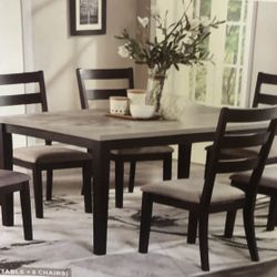 Casual Dining Set 7 Pcs