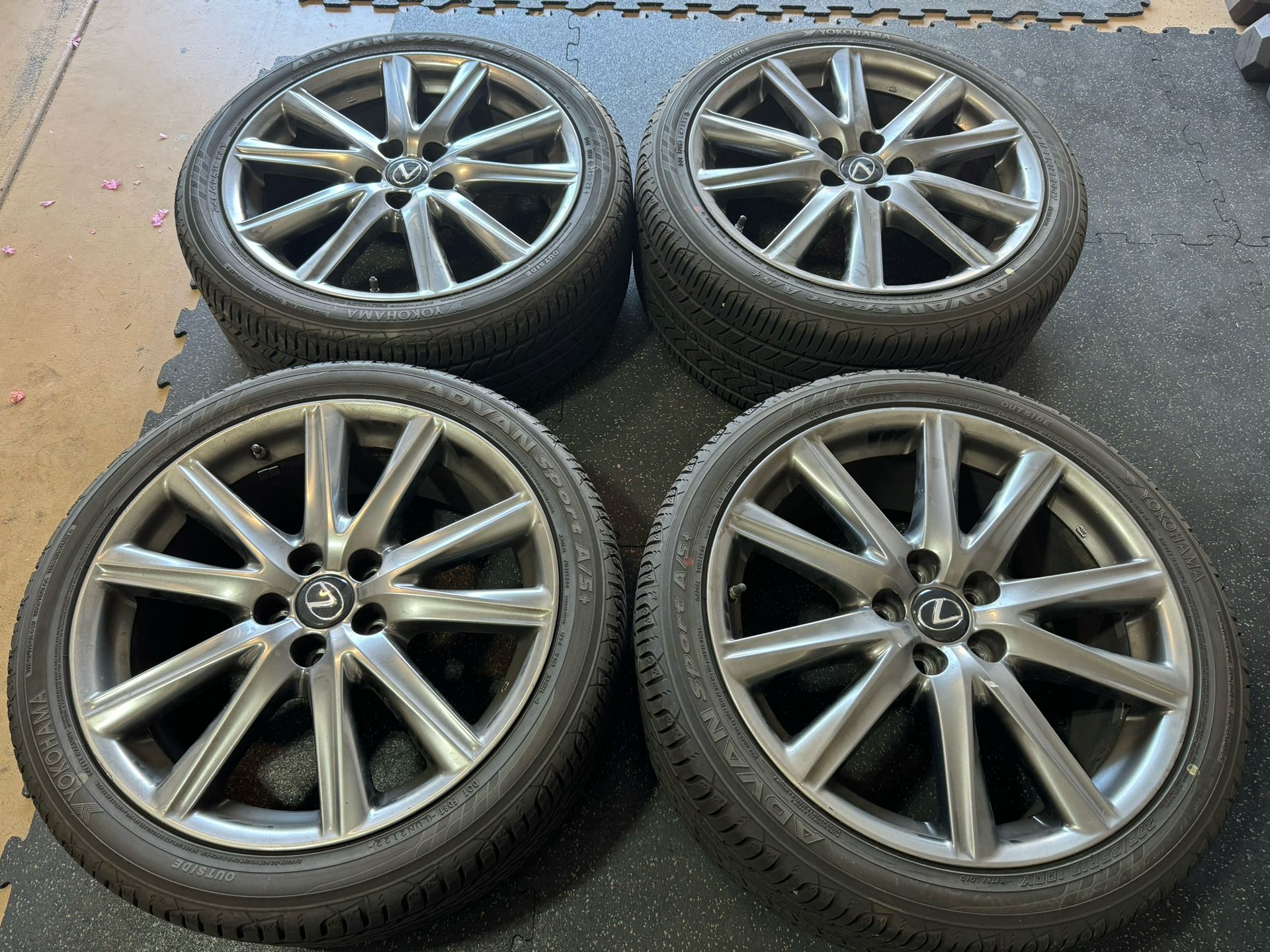 GS350 F-Sport 19” Wheels