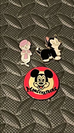 Disney Enamel Pin Set of 3