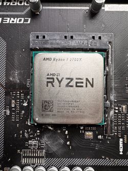AMD Ryzen 7 2700x Processor (3.7GHz, 8 Core, AM4 Socket)