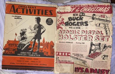 1946 toy and christmas or whatever magazines