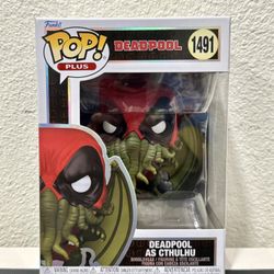 Deadpool (Cthulhu variant) funko pop Plus brand new!!