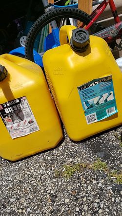 Diesel gas can