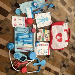 Melissa & Doug Get Well Doctor's Kit Play Set (No Box)