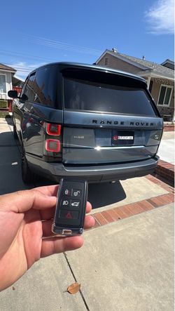Range rover new key fob