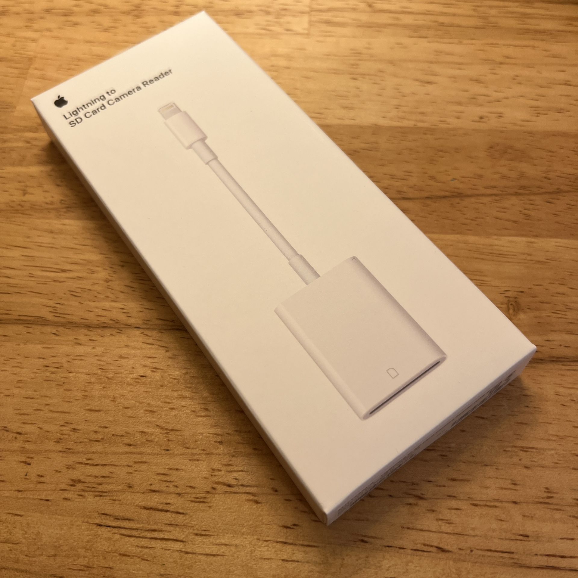 Apple Lightning to SD Card Camera Reader for Sale in Lacey, WA OfferUp