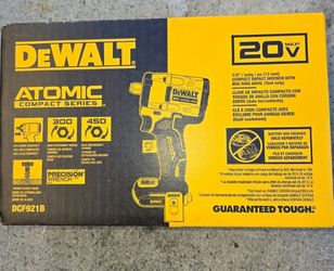 Dewalt 20v Atomic Impact Wrench 1/2 Brushless Brand New Tool Only