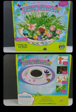 Wee Enchanted FAIRY GARDEN Creativity For Kids Indoor Garden