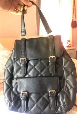 Black backpack