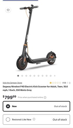 Ninebot F40 electric scooter