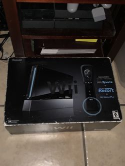 Nintendo Wii Video Game Console System In Box