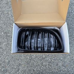 2016 BMW 228i Black Kidney Grille Set - F22 2 Series (Pre-2017)