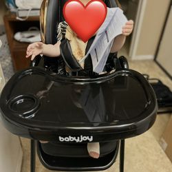 babyjoy Adjustable Foldable High Chair