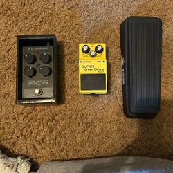 Sd1 Overdrive, Cry Baby Wah, And Distortion 