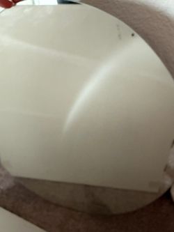 Oval mirror