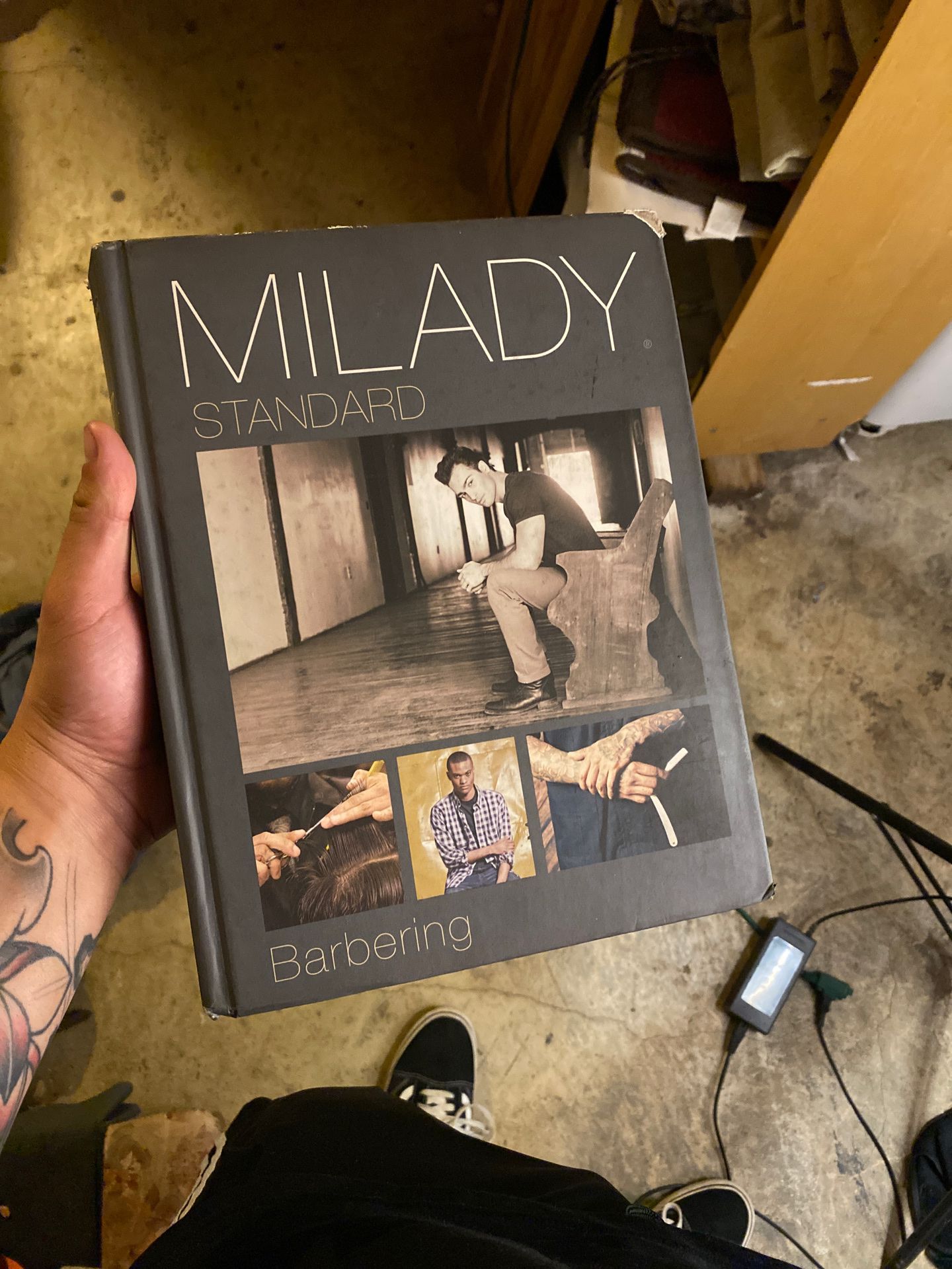 Milady barber book