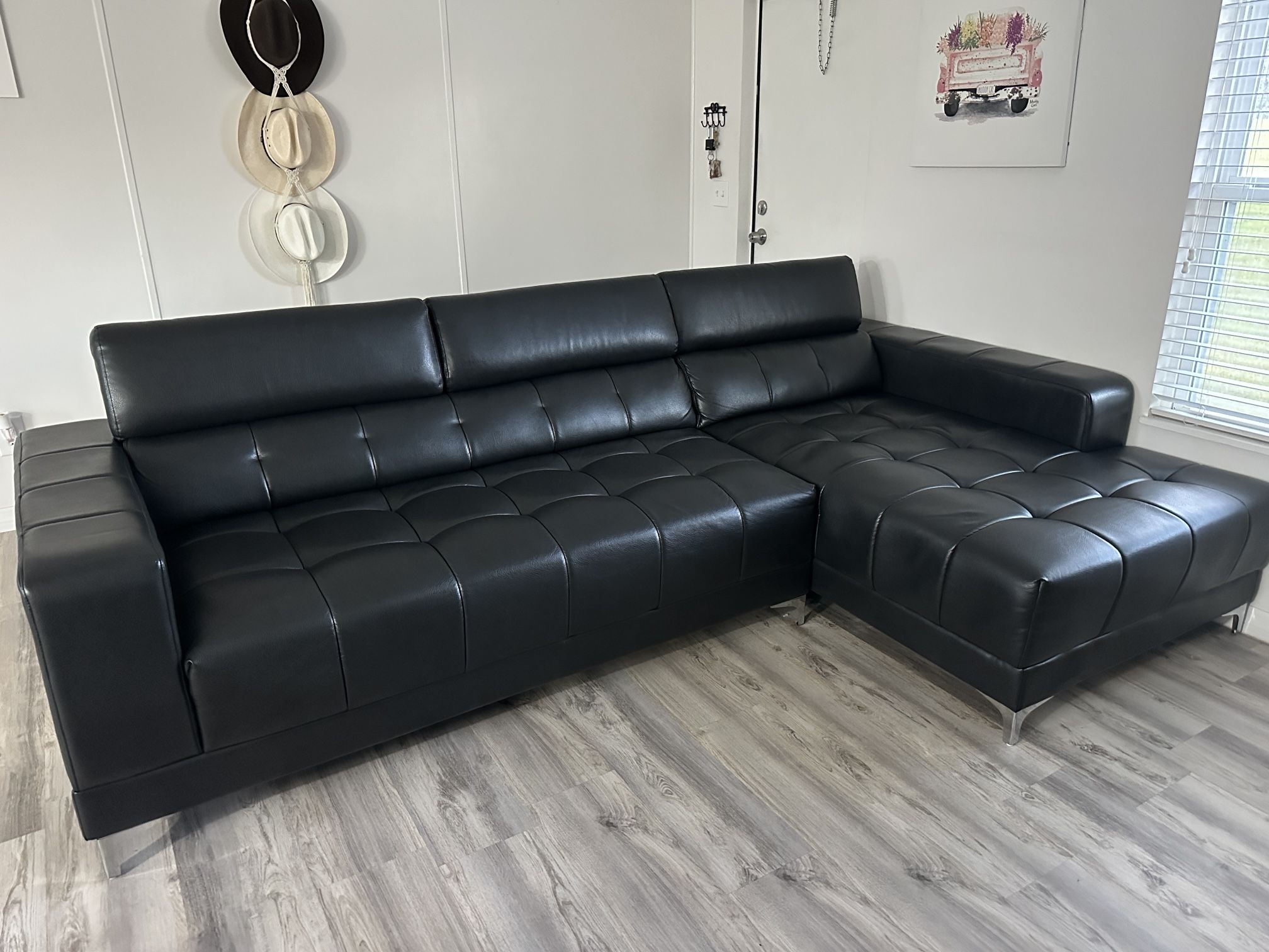 2- Piece Sectional With Ottoman